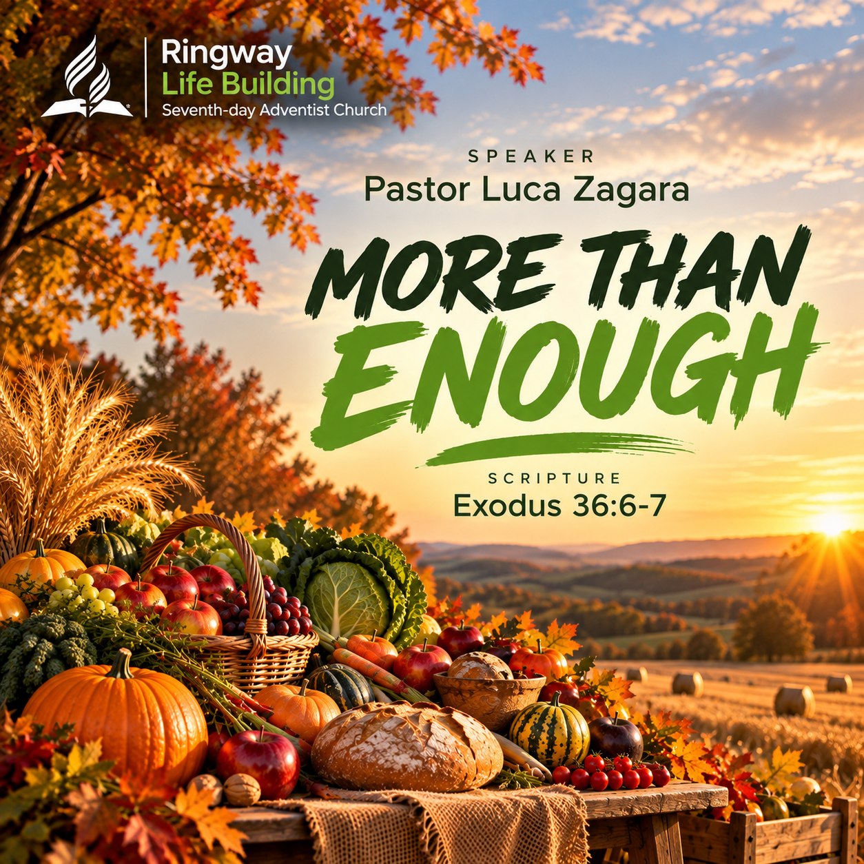 Harvest Service - Pastor Luca Zagara